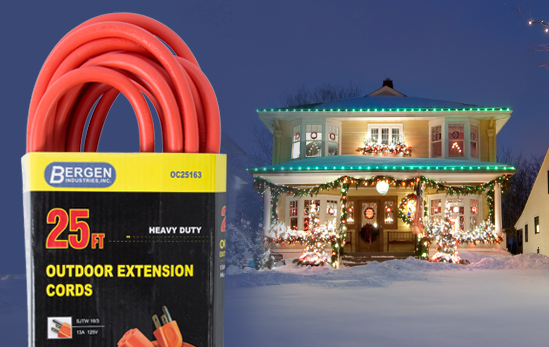 Bergen News Article, 25ft Extension Cord