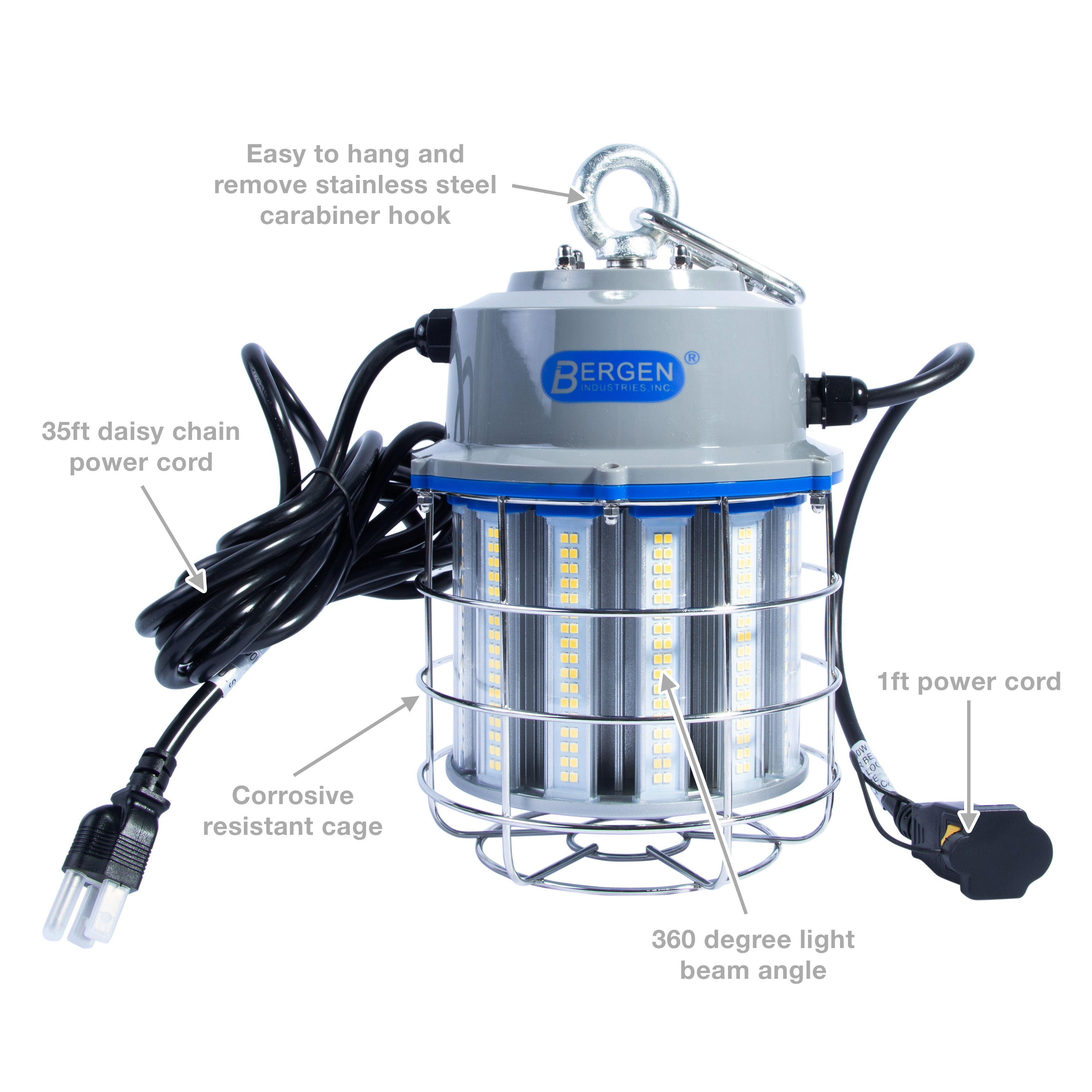 High Bay Work Light 100W LED 12000lm