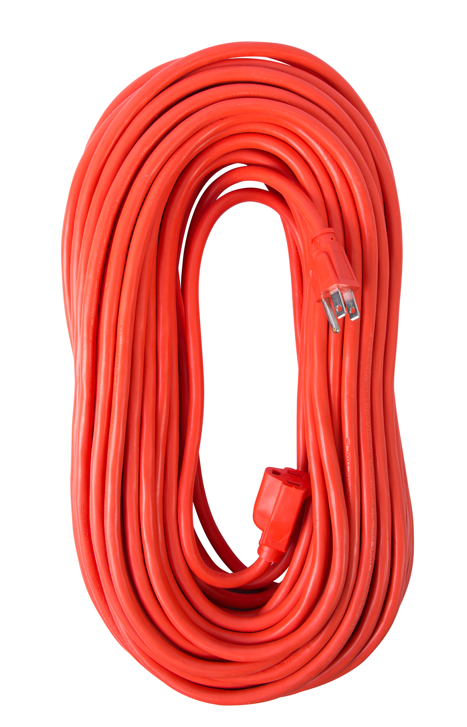 Cable de extensión de 100 pies SJTW Naranja 14/3