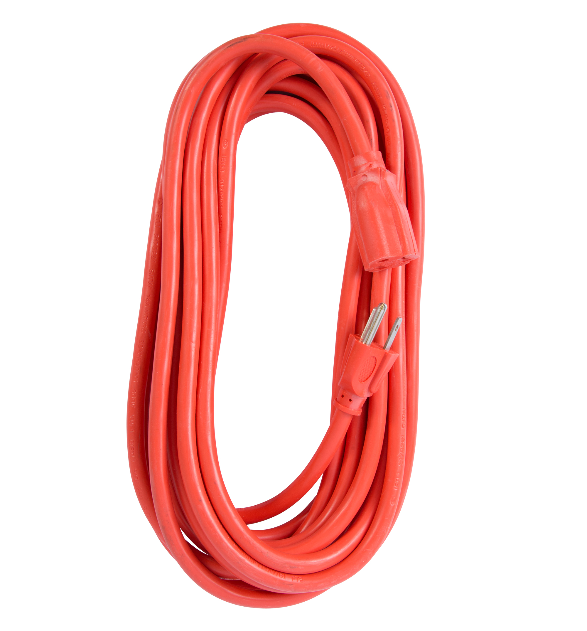 Extension Cord 25ft SJTW Orange 14/3